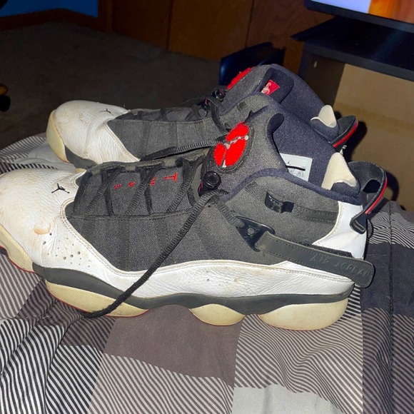 Jordan 6 Rings ‘Black White Gym Red’ - Picture 1 of 1